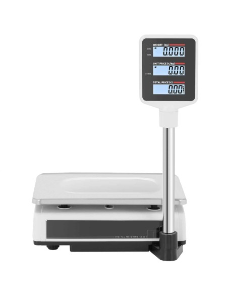 LCD parduotuvės ir sandėlio tikrinimo svarstyklės 6 kg / 1 g
 
LCD parduotuvės ir sandėlio tikrinimo svarstyklės 6 kg / 1 g
