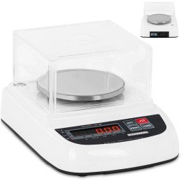 
Analitinės laboratorinės svarstyklės su LCD dangteliu 2000 g / 0,01 g
