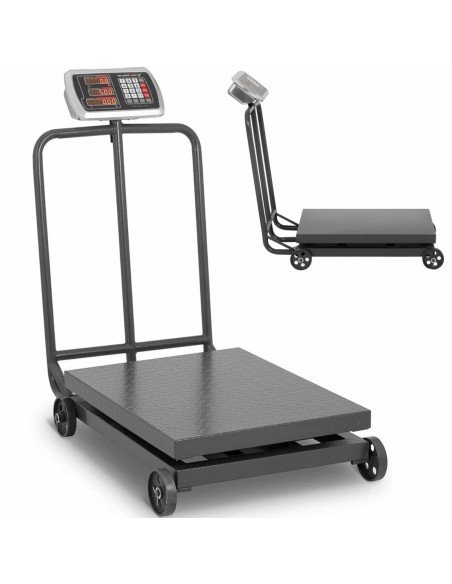 Pramoninės platforminės svarstyklės ant ratų 600 kg / 100 g LCD
 
Pramoninės platforminės svarstyklės ant ratų 600 kg / 100 g LCD