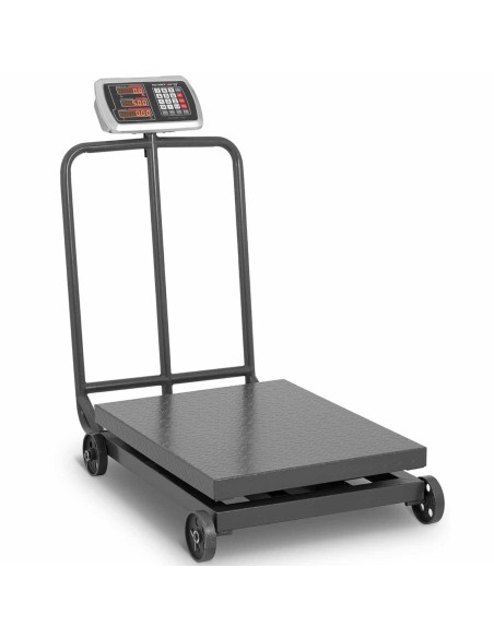 Pramoninės platforminės svarstyklės ant ratų 600 kg / 100 g LCD
 
Pramoninės platforminės svarstyklės ant ratų 600 kg / 100 g LCD