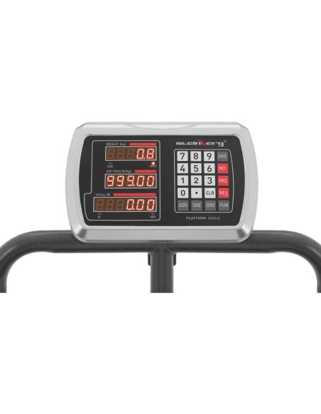 Pramoninės platforminės svarstyklės ant ratų 600 kg / 100 g LCD
 
Pramoninės platforminės svarstyklės ant ratų 600 kg / 100 g LCD