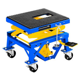 Platforminis keltuvas motociklų keltuvas mobilus ant ratų motociklams 135kg MSW MHB-135-PRO