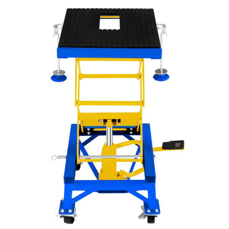 Platforminis keltuvas motociklų keltuvas mobilus ant ratų motociklams 135kg MSW MHB-135-PRO