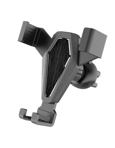 Gravitacinis išmaniojo telefono automobilinis laikiklis oro angai juodas Gravitacinis išmaniojo telefono automobilinis laikiklis oro angai juodas