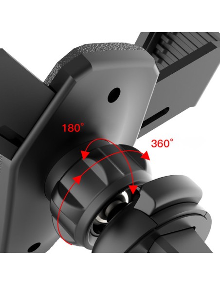 Gravitacinis išmaniojo telefono automobilinis laikiklis oro angai juodas Gravitacinis išmaniojo telefono automobilinis laikiklis oro angai juodas
