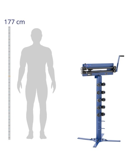 Rankinė skardos karoliukų vėrimo mašina su stovu, plotis 46 cm, 1,2 mm
 
Rankinė skardos karoliukų vėrimo mašina su stovu, plotis 46 cm, 1,2 mm