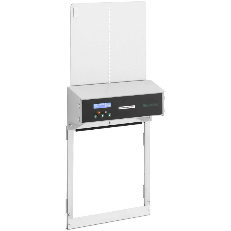 Automatinis vištidės durų atvartas su 6 V LCD šviesos jutikliu