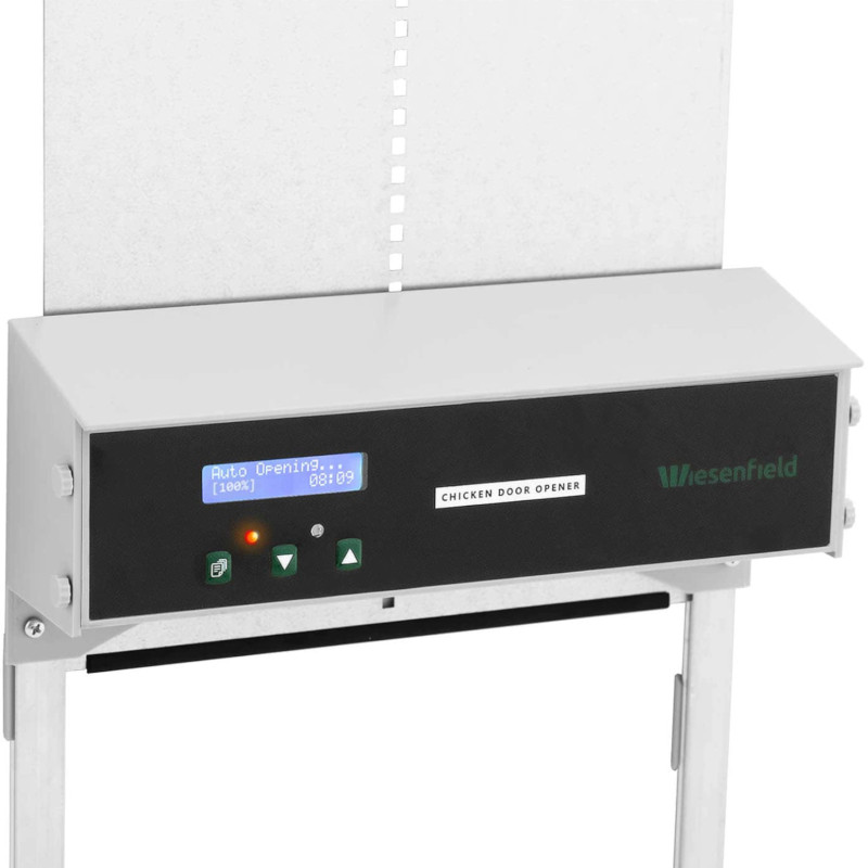 Automatinis vištidės durų atvartas su 6 V LCD šviesos jutikliu