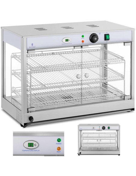 Šildoma vitrina maisto pristatymui, 3 lentynos, 25-85C, 1200W
 
Šildoma vitrina maisto pristatymui, 3 lentynos, 25-85C, 1200W