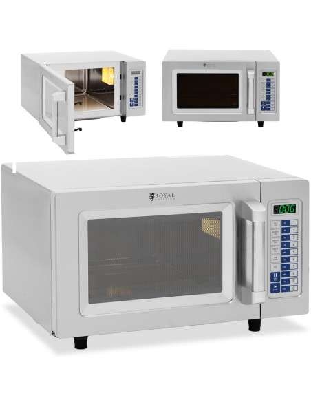 
Profesionali mikrobangų krosnelė 100 programų 25L 1550W
