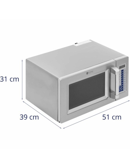 
Profesionali mikrobangų krosnelė 100 programų 25L 1550W
