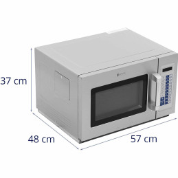 
Profesionali mikrobangų krosnelė 100 programų 34L 3200W
