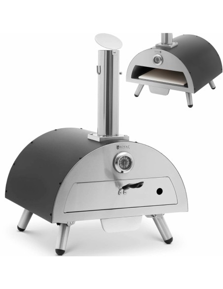 
Malkomis kūrenama naminė picos krosnelė, reguliuojamo skersmens. 33cm 190C
