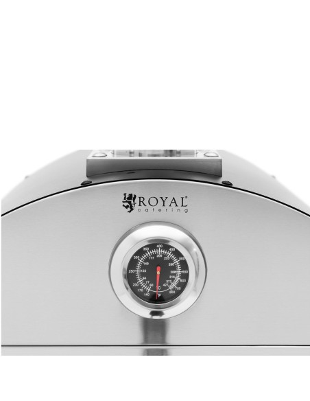 
Malkomis kūrenama naminė picos krosnelė, reguliuojamo skersmens. 33cm 190C
