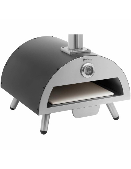 
Malkomis kūrenama naminė picos krosnelė, reguliuojamo skersmens. 33cm 190C
