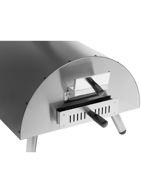 
Malkomis kūrenama naminė picos krosnelė, reguliuojamo skersmens. 33cm 190C
