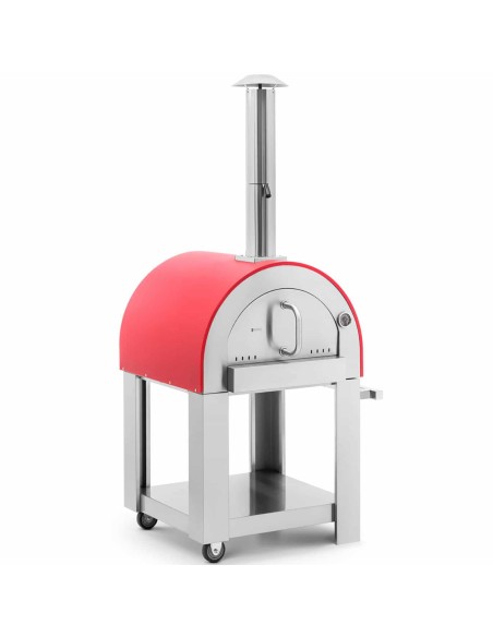 
Malkomis kūrenama naminė picos krosnis, kurios pagrindo skersmuo 40cm 220C
