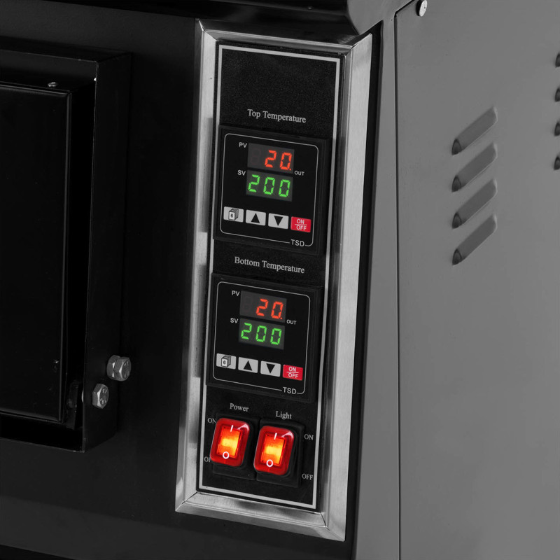 
Picos orkaitė iki 58cm 450C 2 kamerų 400V 8400W
