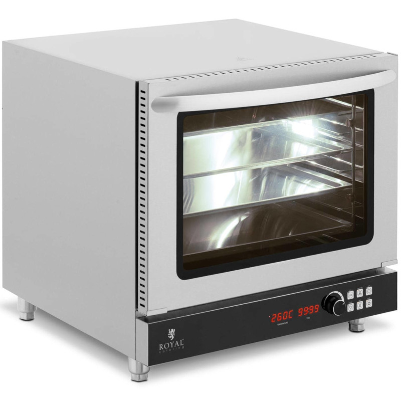 
Kepkite konvekcinę orkaitę su garų ir grilio funkcija iki 260C 230V 2800W
