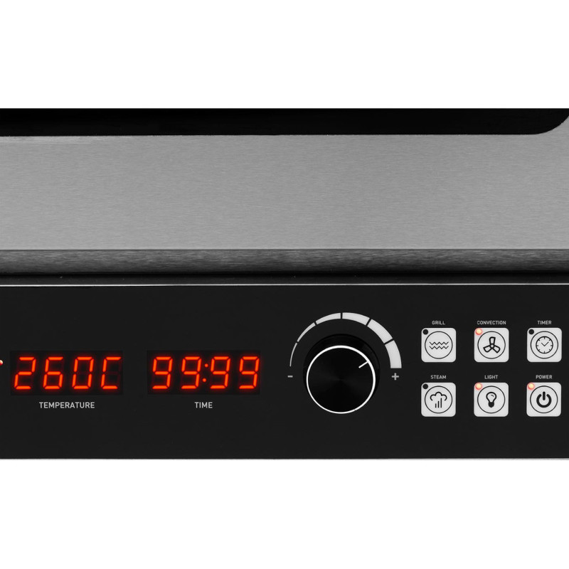 Kepkite konvekcinę orkaitę su garų ir grilio funkcija iki 260C 230V 2800W