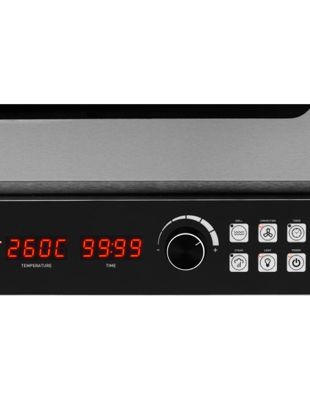 Kepkite konvekcinę orkaitę su garų ir grilio funkcija iki 260C 230V 2800W
 
Kepkite konvekcinę orkaitę su garų ir grilio funkcija iki 260C 230V 2800W
