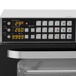 
Kepkite konvekcinę orkaitę su garų griliu ir džiovinimo funkcija iki 260C 230V 2800W
