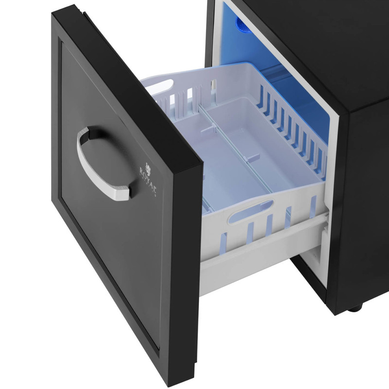 
Šaldytuvas, šaldytuvas, viešbučio stalčius, mini baras, 65W 19L
