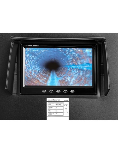 Endoskopo HD tikrinimo kameros zondas 30 m LED TFT spalvotas 7 colių ekranas
 
Endoskopo HD tikrinimo kameros zondas 30 m LED TFT spalvotas 7 colių ekranas