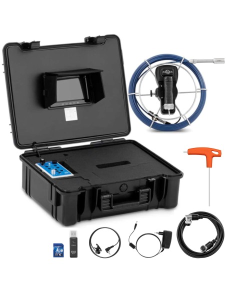 Endoscope HD tikrinimo kameros zondas 30 m LED IPS 7 colių spalvotas ekranas
 
Endoscope HD tikrinimo kameros zondas 30 m LED IPS 7 colių spalvotas ekranas
