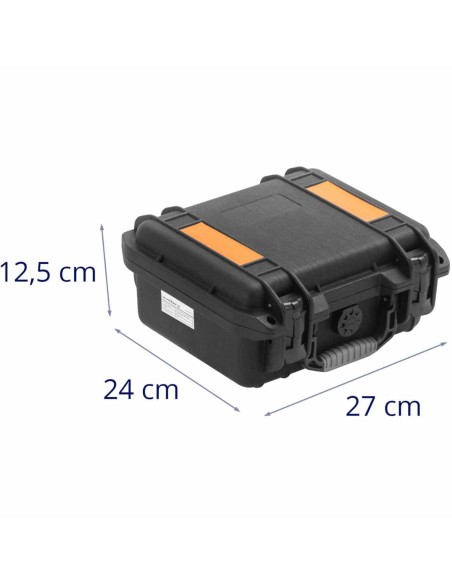 
Transportavimo lagamino apsauginė dėžutė su kempine vandeniui atspari 23x17x10cm 4L
