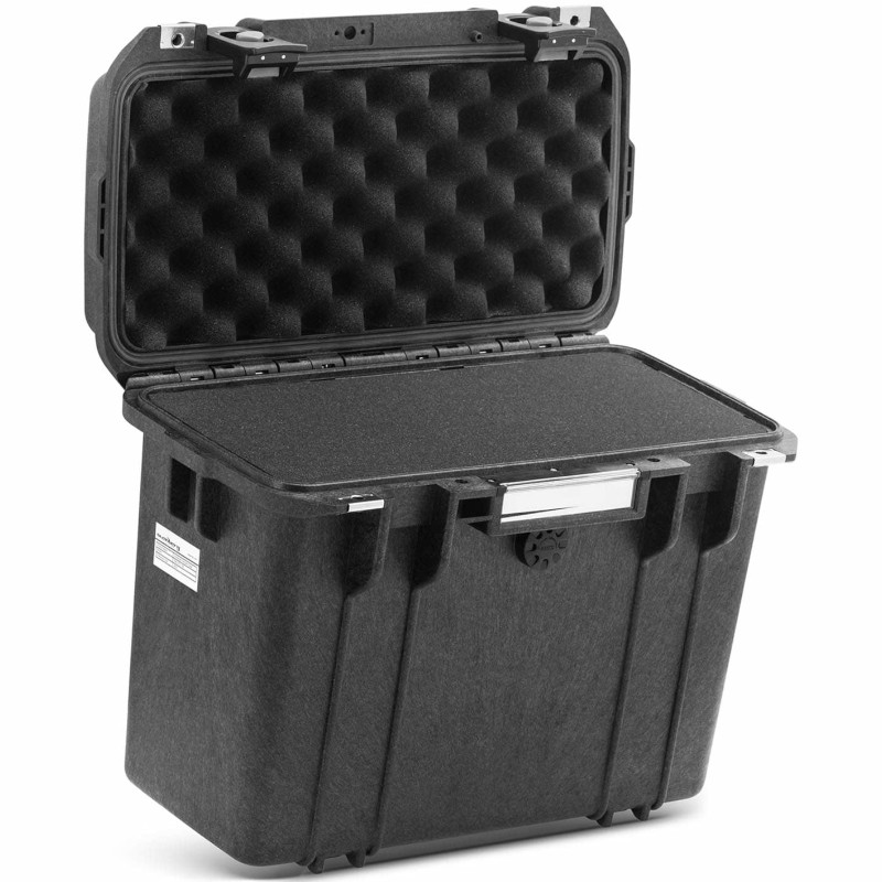 Transportavimo lagamino apsauginė dėžutė su kempine vandeniui atspari 35x15x29cm 15L