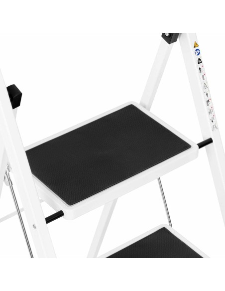 Sulankstomos kopėčios, 3 neslystantys laipteliai, aukštis 70cm, iki 150kg
 
Sulankstomos kopėčios, 3 neslystantys laipteliai, aukštis 70cm, iki 150kg