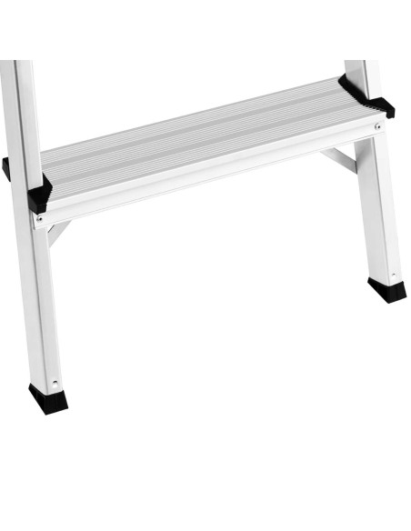 Sulankstomos aliuminio kopėčios, 3 laipteliai, aukštis 65cm, iki 150kg
 
Sulankstomos aliuminio kopėčios, 3 laipteliai, aukštis 65cm, iki 150kg