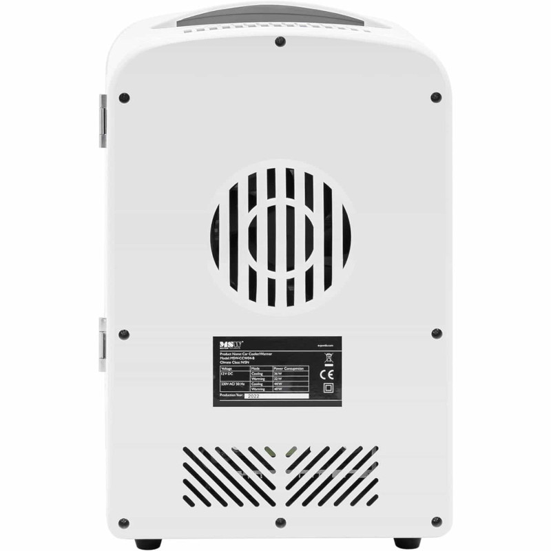 Mini kambarinis automobilinis šaldytuvas su šildymo funkcija 12 / 240 V 4 l - baltas