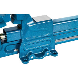 
Šaltkalvio veržlė dirbtuvėms, tarpai 225mm, žandikaulio plotis 180mm
