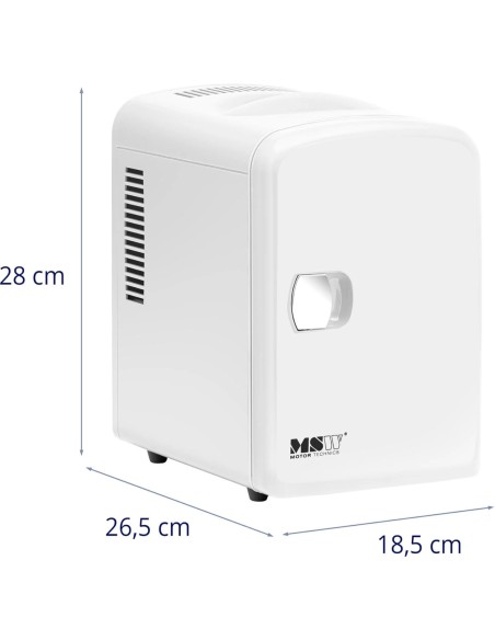 Mini kambarinis automobilinis šaldytuvas su šildymo funkcija 12 / 240 V 4 l - baltas Mini kambarinis automobilinis šaldytuvas su šildymo funkcija 12 / 240 V 4 l - baltas