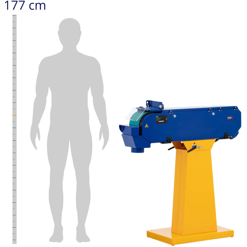 Juostinis šlifuoklis metaliniam abrazyviniam diržui 150x2000mm 1400/ 2800 aps./ min