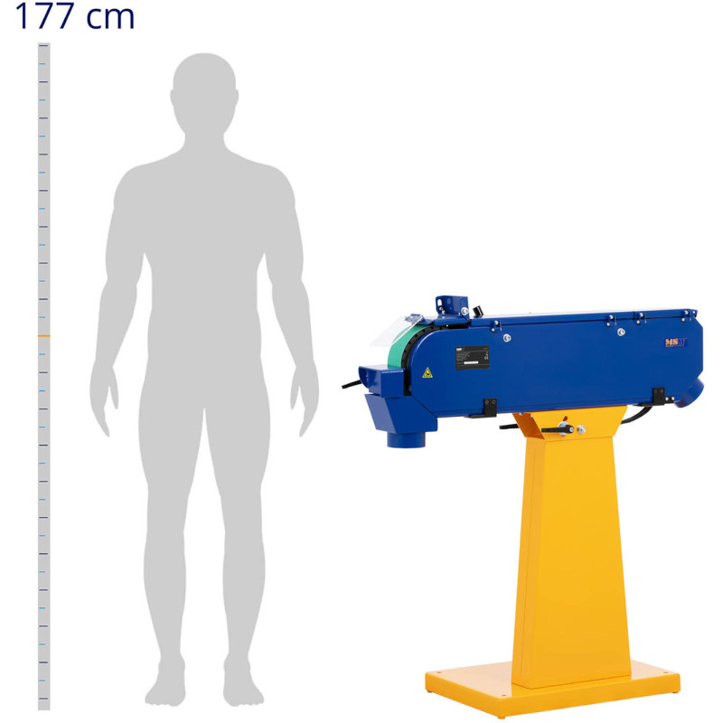 Juostinis šlifuoklis metaliniam abrazyviniam diržui 75x2000mm 1400/ 2800 aps./ min