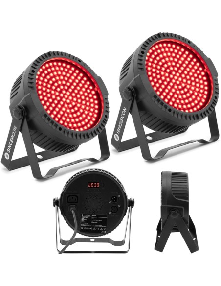 Scenos prožektoriai, scenos apšvietimas PAR, 175 SMD diodai, 48W, 2 vnt.
 
Scenos prožektoriai, scenos apšvietimas PAR, 175 SMD diodai, 48W, 2 vnt.