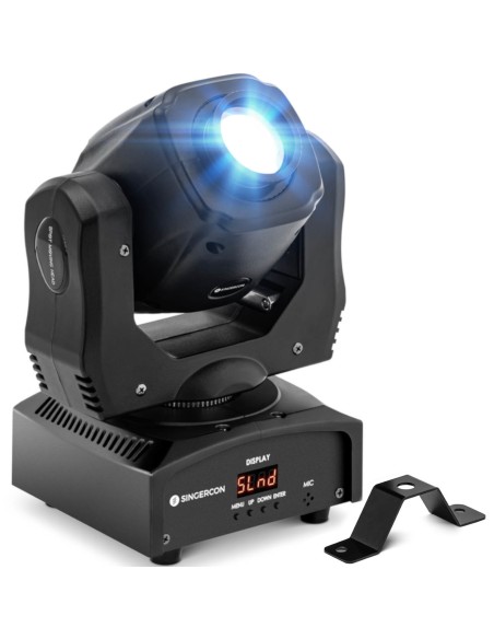 Judanti galvutė LED SPOT 8 pakopų apšvietimo efektai 90W RGBW
 
Judanti galvutė LED SPOT 8 pakopų apšvietimo efektai 90W RGBW