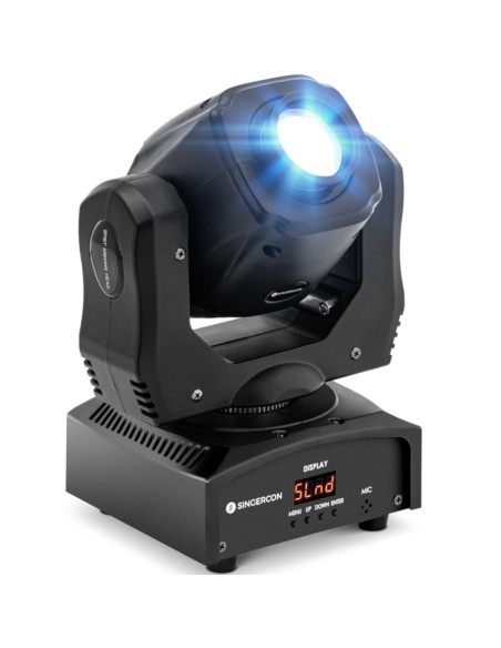 Judanti galvutė LED SPOT 8 pakopų apšvietimo efektai 90W RGBW
 
Judanti galvutė LED SPOT 8 pakopų apšvietimo efektai 90W RGBW
