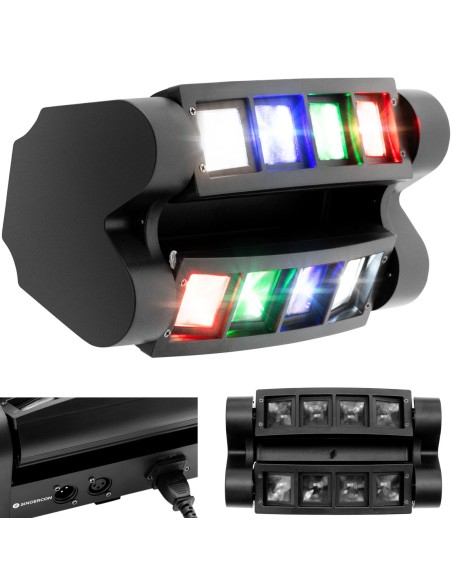 Scenos apšvietimas CON.LED-110 judanti galvutė Spider 8 LED 27W RGBW
 
Scenos apšvietimas CON.LED-110 judanti galvutė Spider 8 LED 27W RGBW