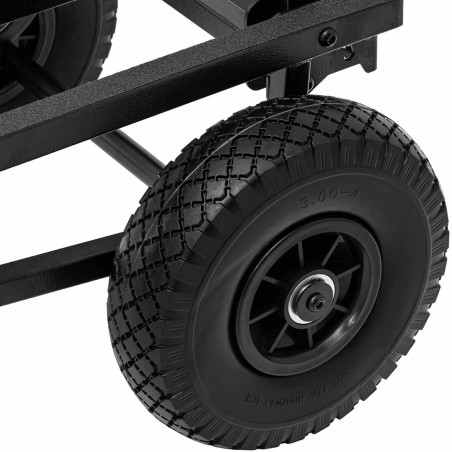 
Transportavimo vežimėlis su reguliuojamu platformos ilgiu 90-140cm iki 350kg
