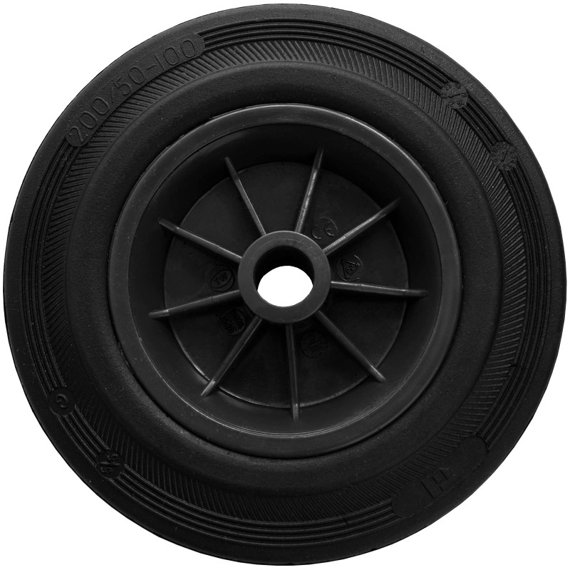 
Konteinerio ratas, devulkanizuotas, devulkanizuotas, 200/ 50-100 mm
