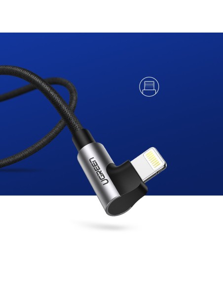 Kampinis kabelis iPhone USB - Lightning MFI 2.4A 1m juodas
 
Kampinis kabelis iPhone USB - Lightning MFI 2.4A 1m juodas