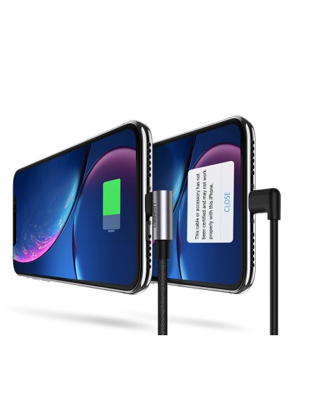Kampinis kabelis iPhone USB - Lightning MFI 2.4A 1m juodas
 
Kampinis kabelis iPhone USB - Lightning MFI 2.4A 1m juodas