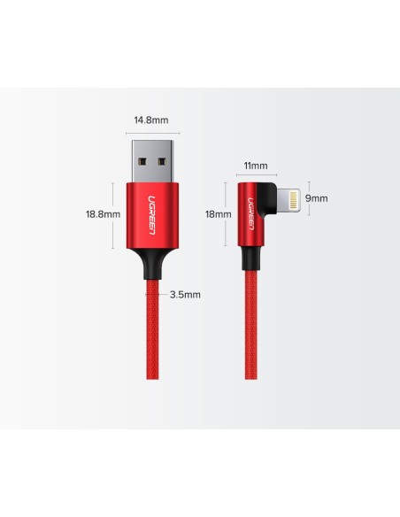 Kampinis kabelis iPhone USB - Lightning MFI 2.4A 1m juodas
 
Kampinis kabelis iPhone USB - Lightning MFI 2.4A 1m juodas