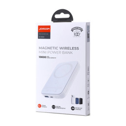 
Mini Power Bank 10000mAh magnetinis su QC PD USB USB-C įkrovikliu, juodas
