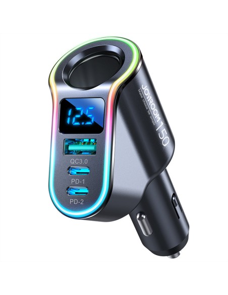 4in1 greitas USB-A automobilinis įkroviklis 2x USB-C PD 150W juodas
 
4in1 greitas USB-A automobilinis įkroviklis 2x USB-C PD 150W juodas