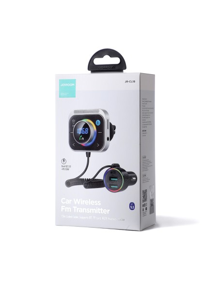 2in1 FM siųstuvas + greitas automobilinis įkroviklis 30W 2x USB USB-C PD juodas
 
2in1 FM siųstuvas + greitas automobilinis įkroviklis 30W 2x USB USB-C PD juodas